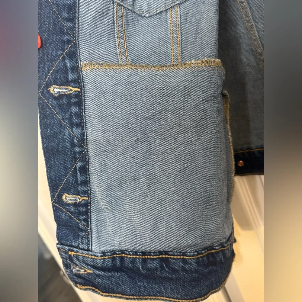 Old Navy Blue Denim Jacket XXL - Picture 4 of 9
